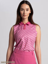 AZAHARA_POLOSHIRT_Cross_Sportswear_pink_front