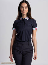 AYAKA_POLOSHIRT_Cross_sportswear_Navy_side