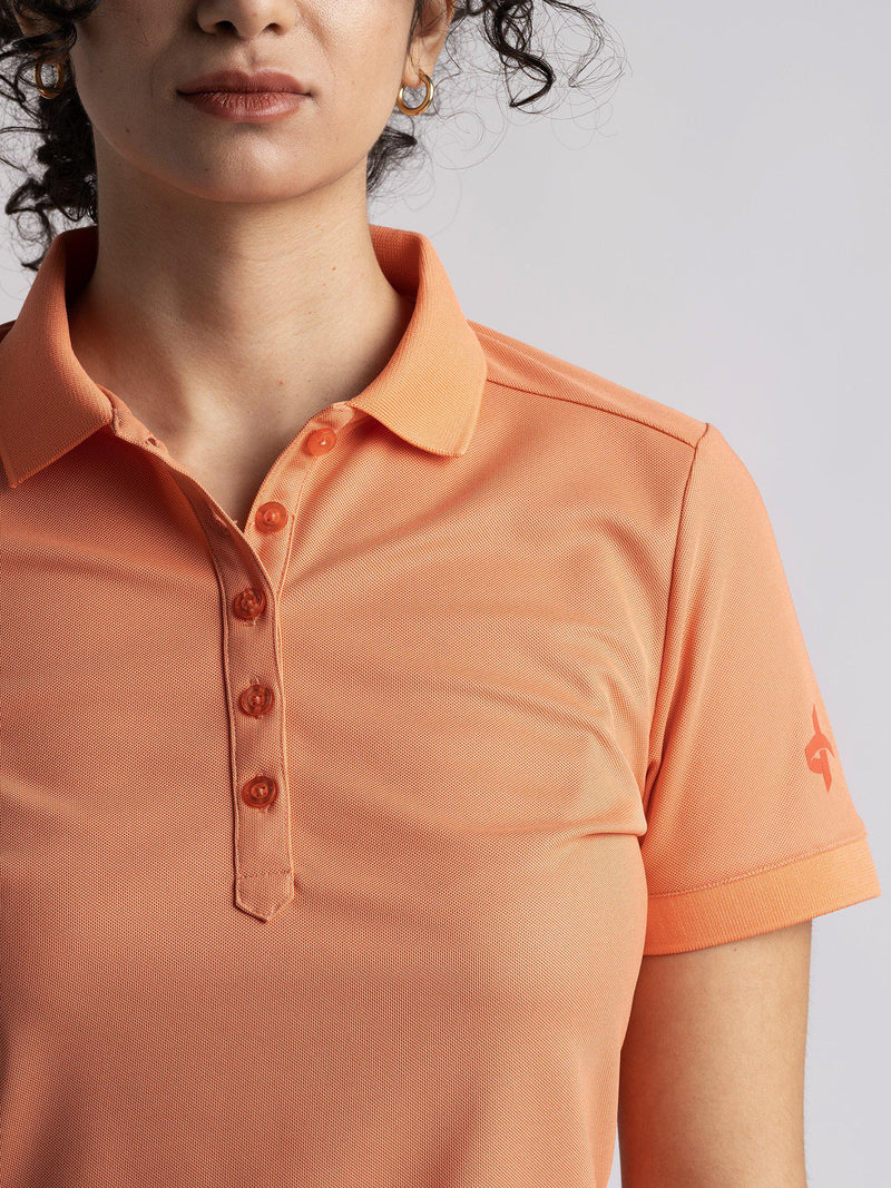 AMY_POLOSHIRT_Cross_sportswear_orange_close