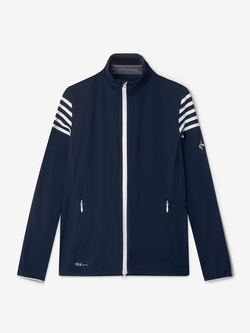 W Hurricane Rain Jacket+Pants Navy Bundle